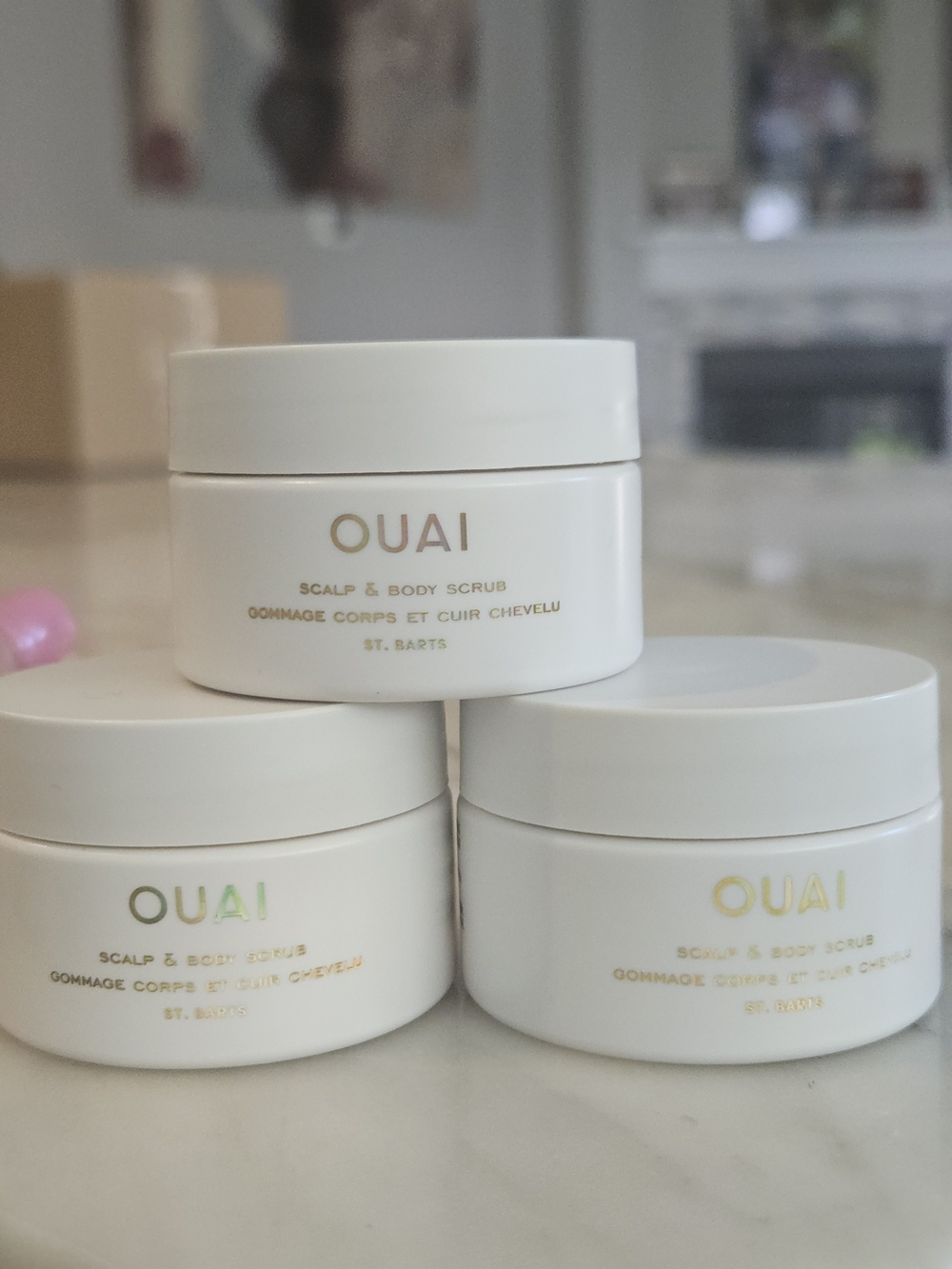 OUAI Scalp & Body Scrub - 3 Travel Sized